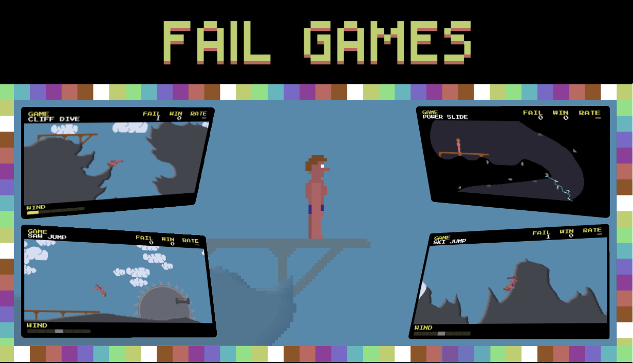 FAIL GAMES key art